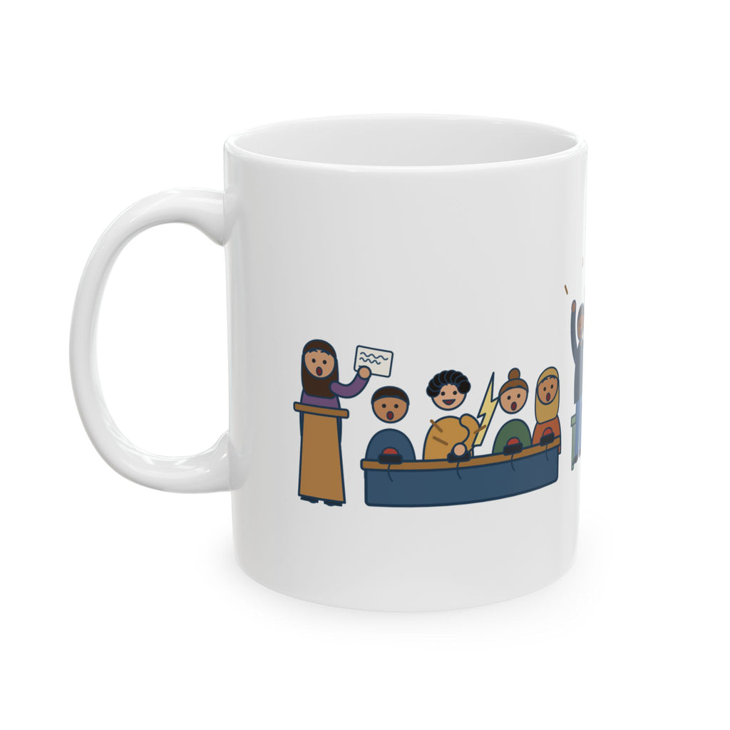 Quiz Bowl Coach Mug - Buzzed In Early, Got It Anyway 11oz Academic Team Mug