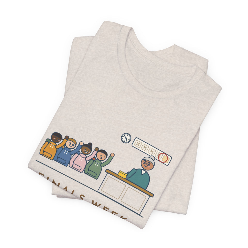 Campus Health Nurse T-Shirt - Finals Week. Everyone Needs a Note by Friday.