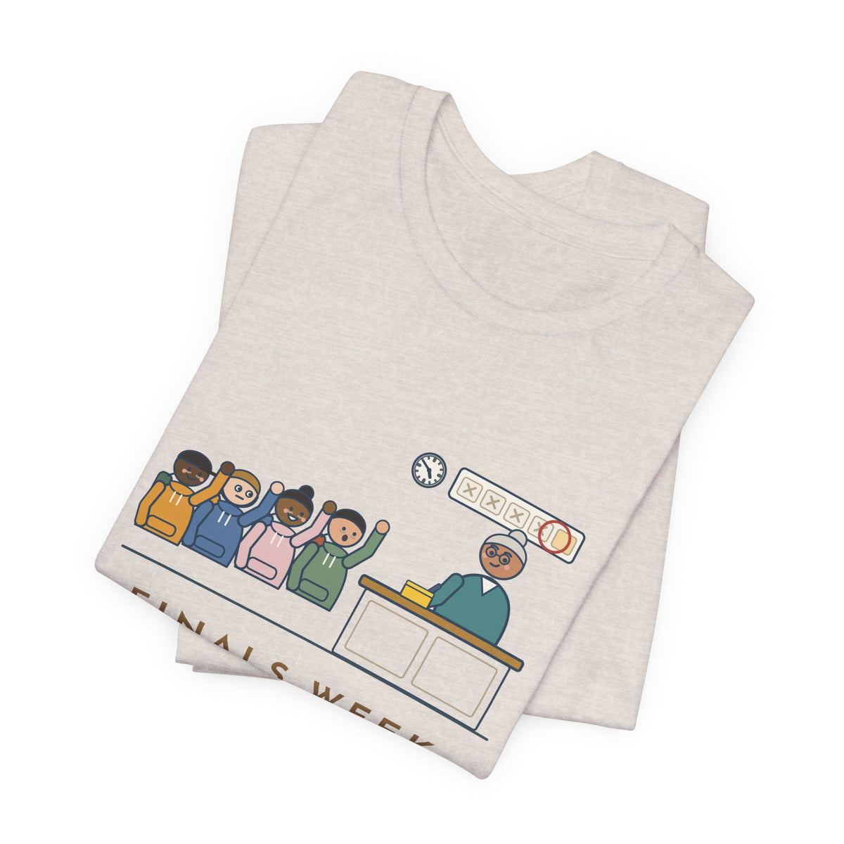 Campus Health Nurse T-Shirt - Finals Week. Everyone Needs a Note by Friday.