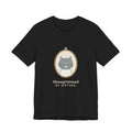 Gray Tabby Cat T-Shirt - Forehead M Initial, Nature's Own Letter Tabby Cat Lover Tee