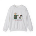 Grandma Christmas Crewneck Sweatshirt - Unwrap Carefully. I'm Reusing That Paper.
