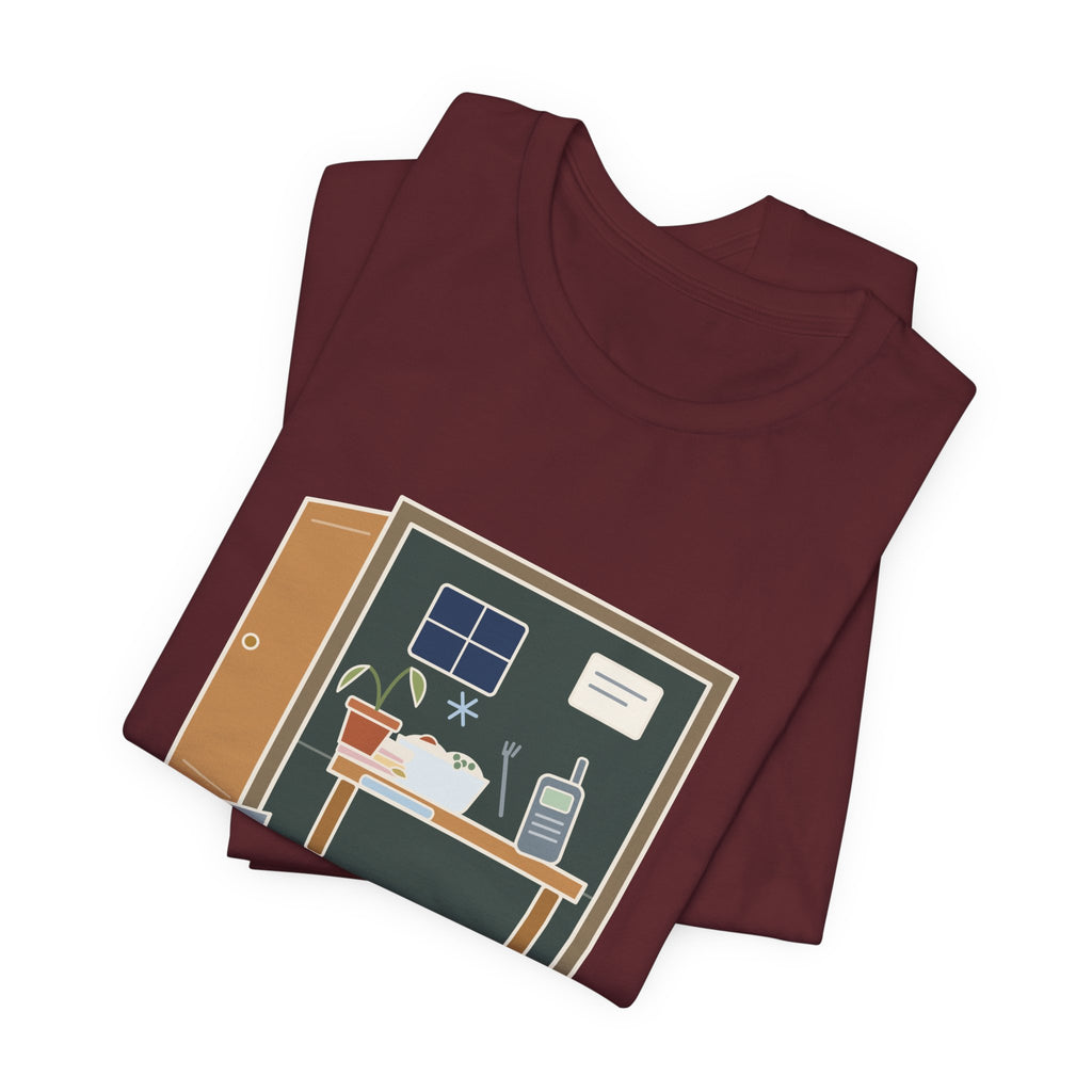 School Principal T-Shirt - My Door Is Open. My Lunch Is Cold. Funny Administrator Tee