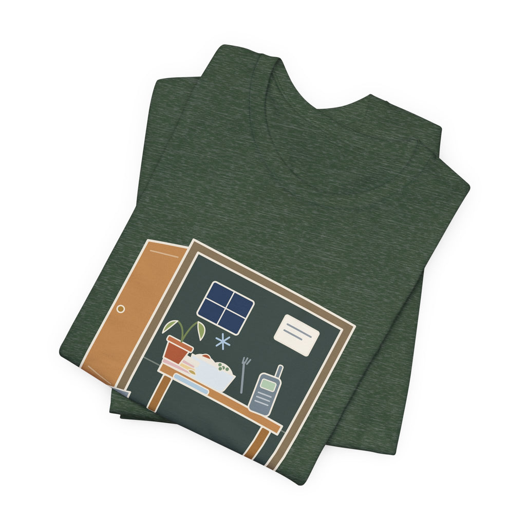 School Principal T-Shirt - My Door Is Open. My Lunch Is Cold. Funny Administrator Tee