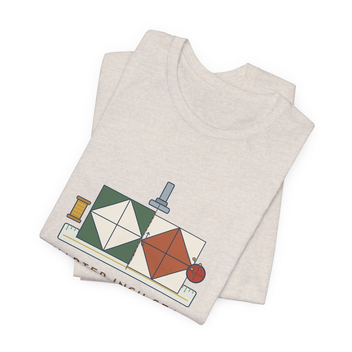 Quilting T-Shirt - Quarter-Inch Seam. Quarter-Inch-Ish. Funny Quilter Tee