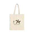 Horse Riders Tote Bag - Spooked at the Mailbox He Passes Daily. Barn Tote