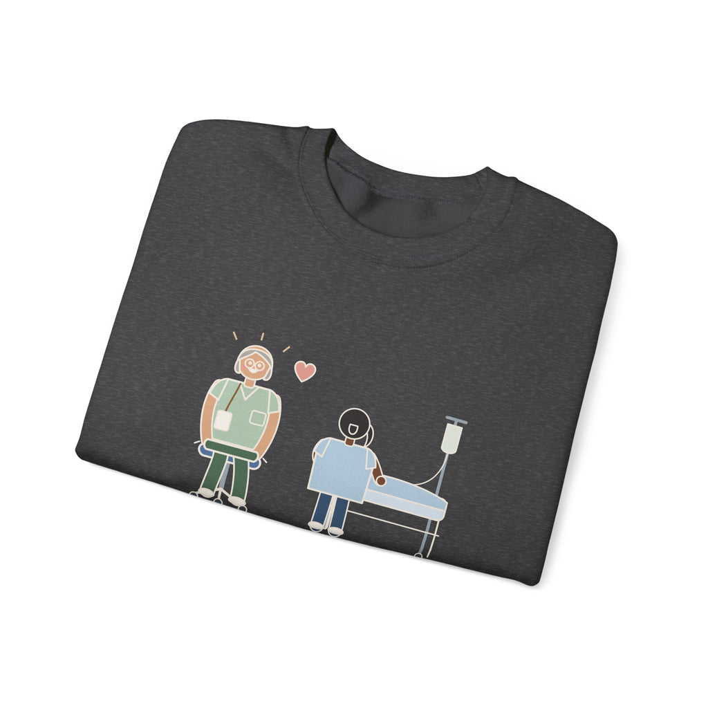 Preceptor Crewneck Sweatshirt - Sitting on My Hands. You've Got This. Nurse Mentor Gift