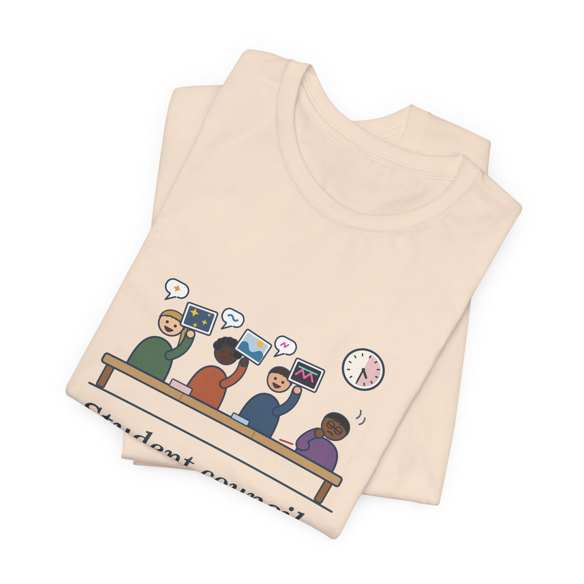 Student Council Adviser T-Shirt - Student Council. Ninety Minutes Debating the Dance Theme.