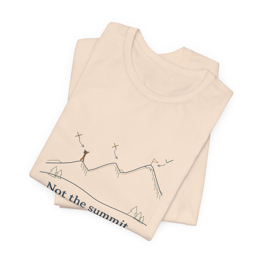 Colorado 14ers T-Shirt - Not the Summit. Not That One Either. Funny Hiking Tee