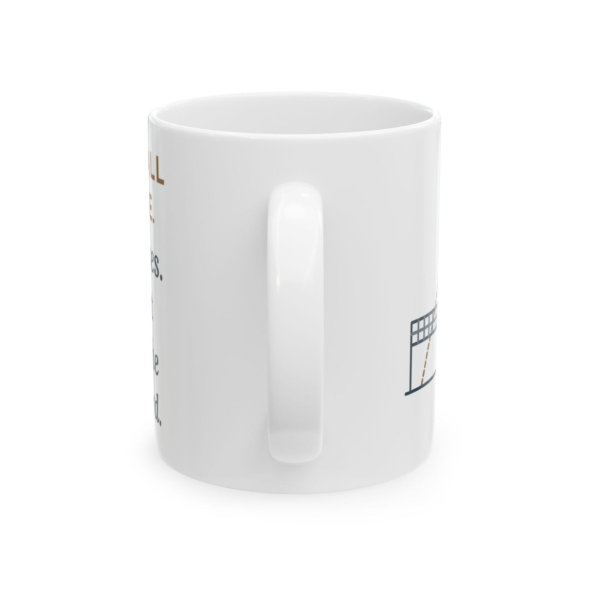 Volleyball Coach Mug, Forty Serves at Practice, The Best One Hit the Scoreboard, Funny Coffee Mug 11oz