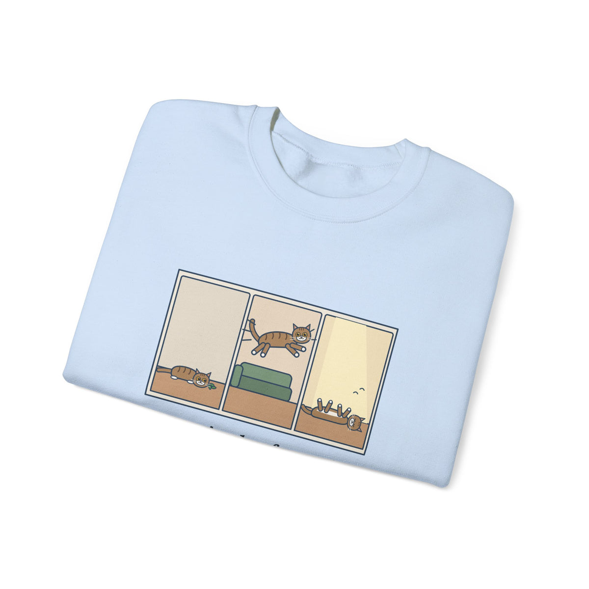 Catnip Sweatshirt, One Pinch, Three Minutes of Chaos, a Four-Hour Nap, Funny Three Panels Crewneck