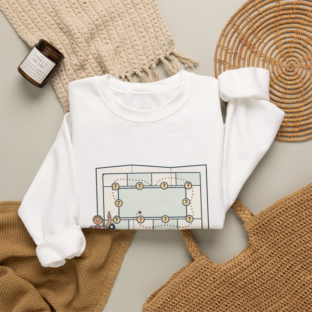 Float Pool Nurse Crewneck Sweatshirt - Where Does This Unit Keep the Flushes?
