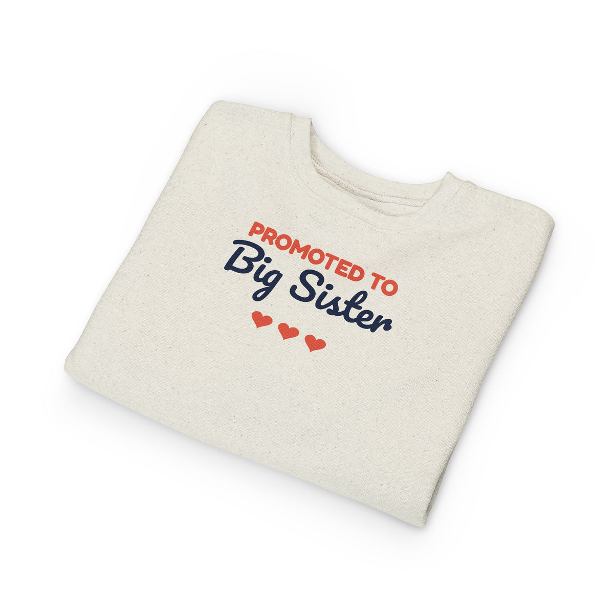 Promoted to Big Sister Toddler Sweatshirt, Pregnancy Announcement Crewneck