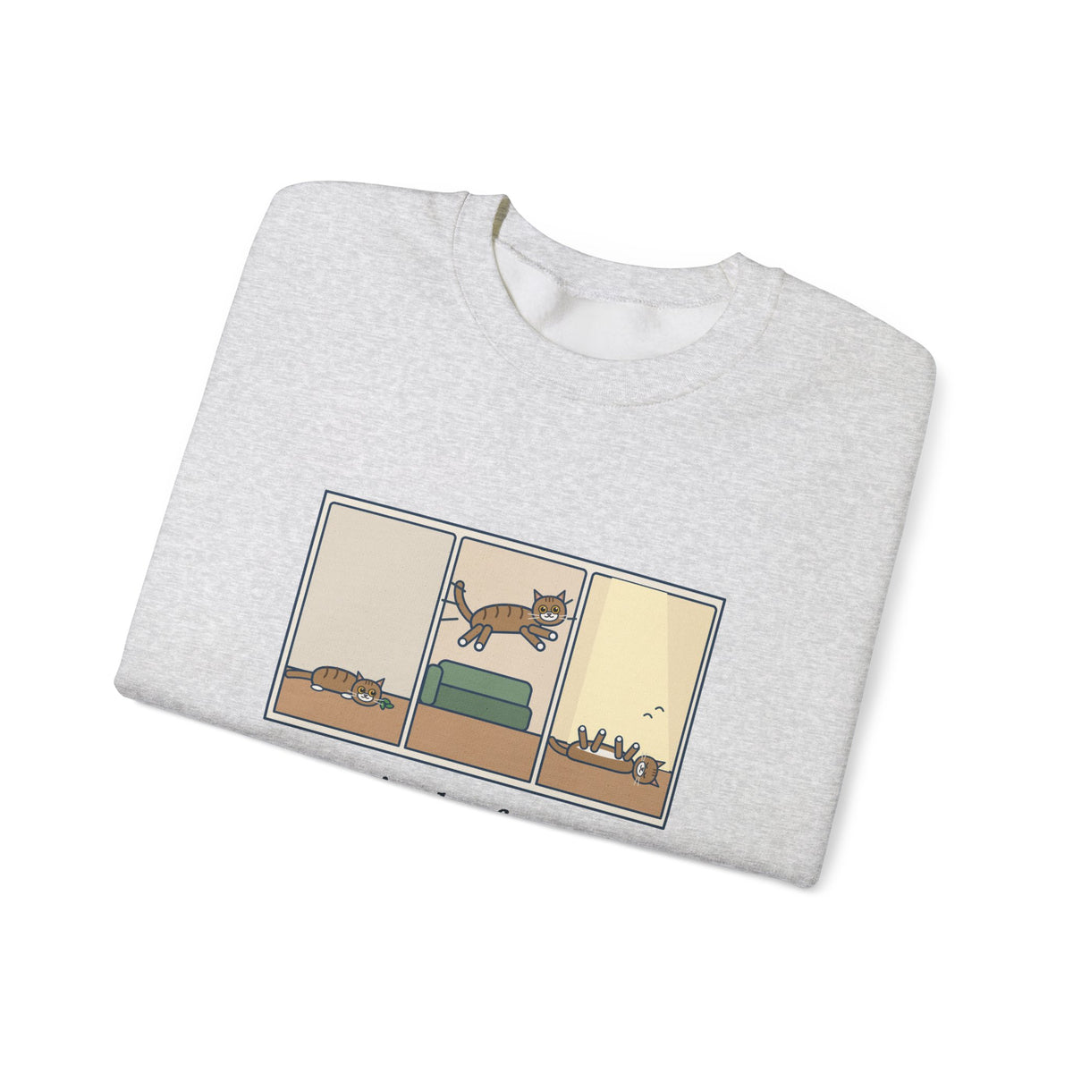 Catnip Sweatshirt, One Pinch, Three Minutes of Chaos, a Four-Hour Nap, Funny Three Panels Crewneck