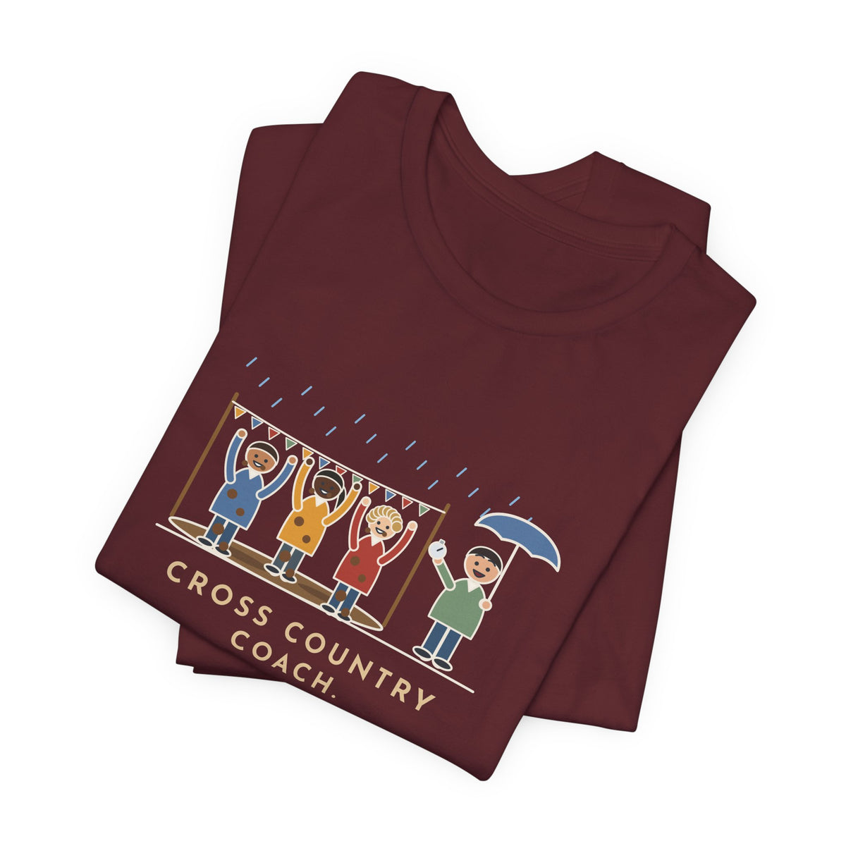 Funny Cross Country Coach T-Shirt, Every Runner Crossed the Line Covered in Mud, Every One Asked When the Next Meet Was, Muddy Finish Tee