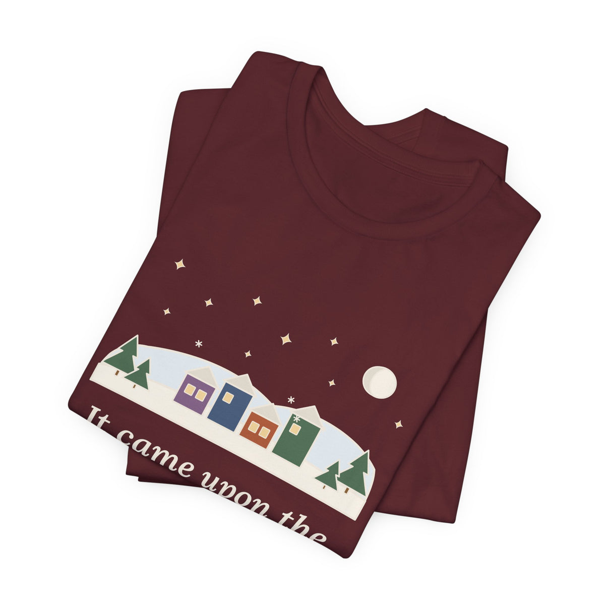 Sears Quote T-Shirt, It Came Upon the Midnight Clear, Christmas Clear Midnight Tee