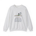 Dietitian Sweatshirt, Asked for a Food Diary, Got a Photo of One Taco and the Words Mostly This, Funny Food Diary Crewneck