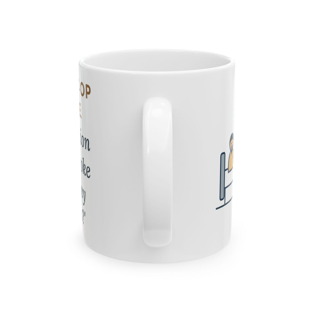 SICU Nurse Mug, First Question When He Woke Up, Did My Team Win, Funny Coffee Mug 11oz