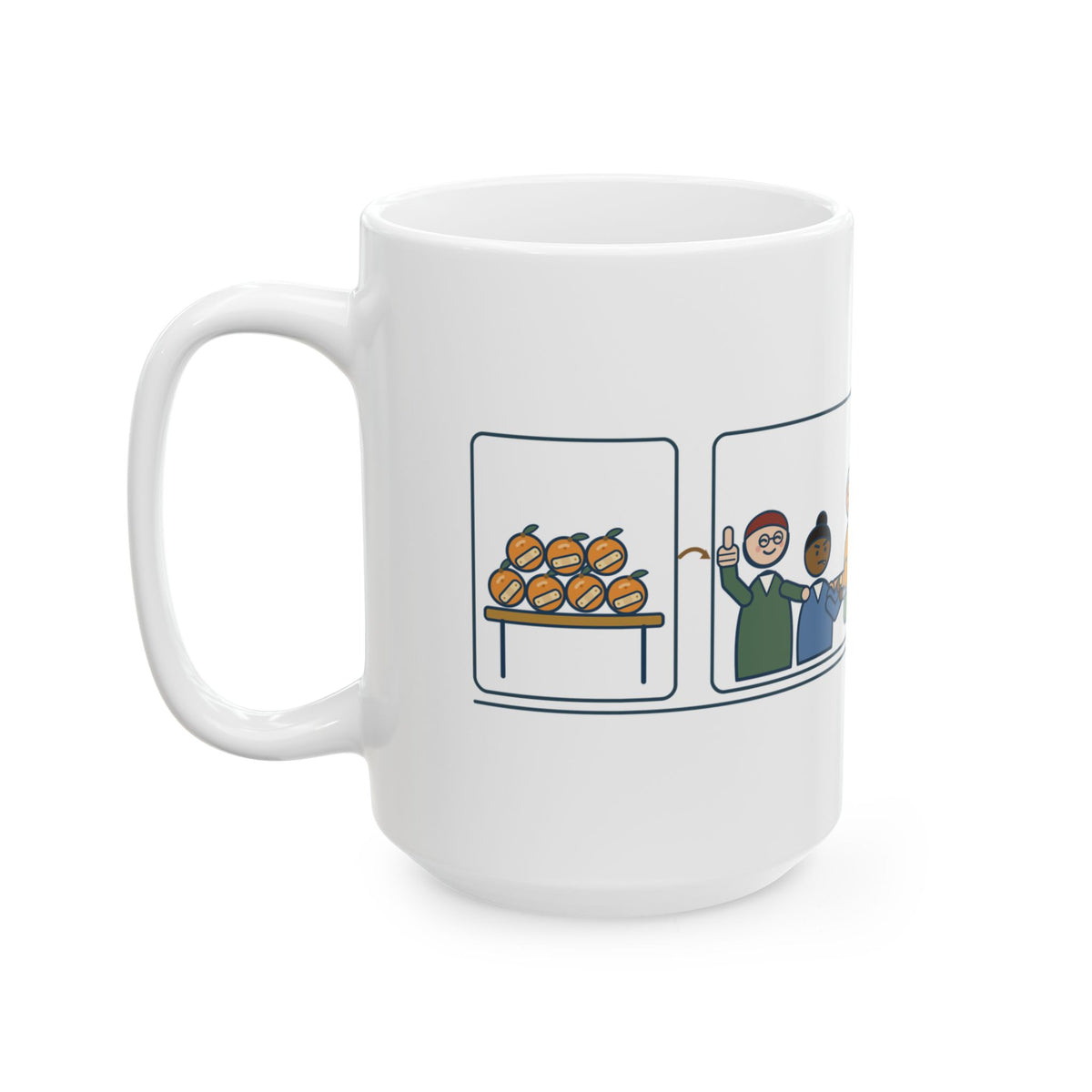 Large 15oz Clinical Nursing Instructor Mug - Today, an Actual Arm