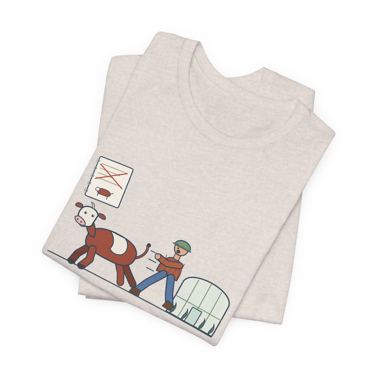 Ag Teacher T-Shirt - Lesson Plan: The Heifer Got Out, Funny Agriculture Teacher Tee