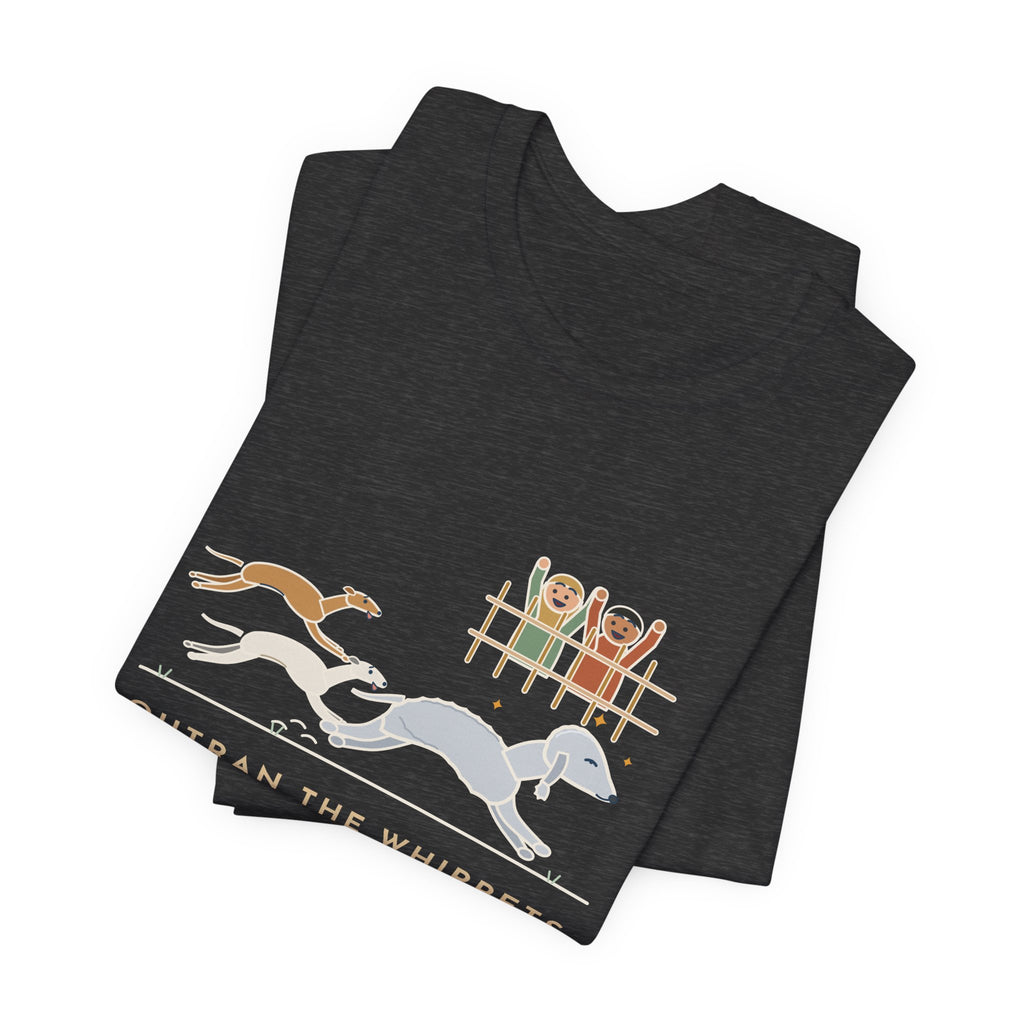 Bedlington Terrier T-Shirt - Outran the Whippets at the Dog Park, Still Fluffy
