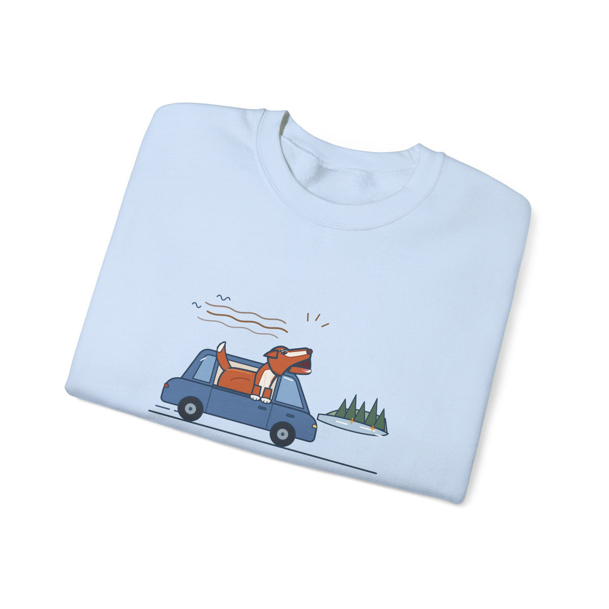 Nova Scotia Duck Tolling Retriever Crewneck Sweatshirt - Screamed the Whole Drive