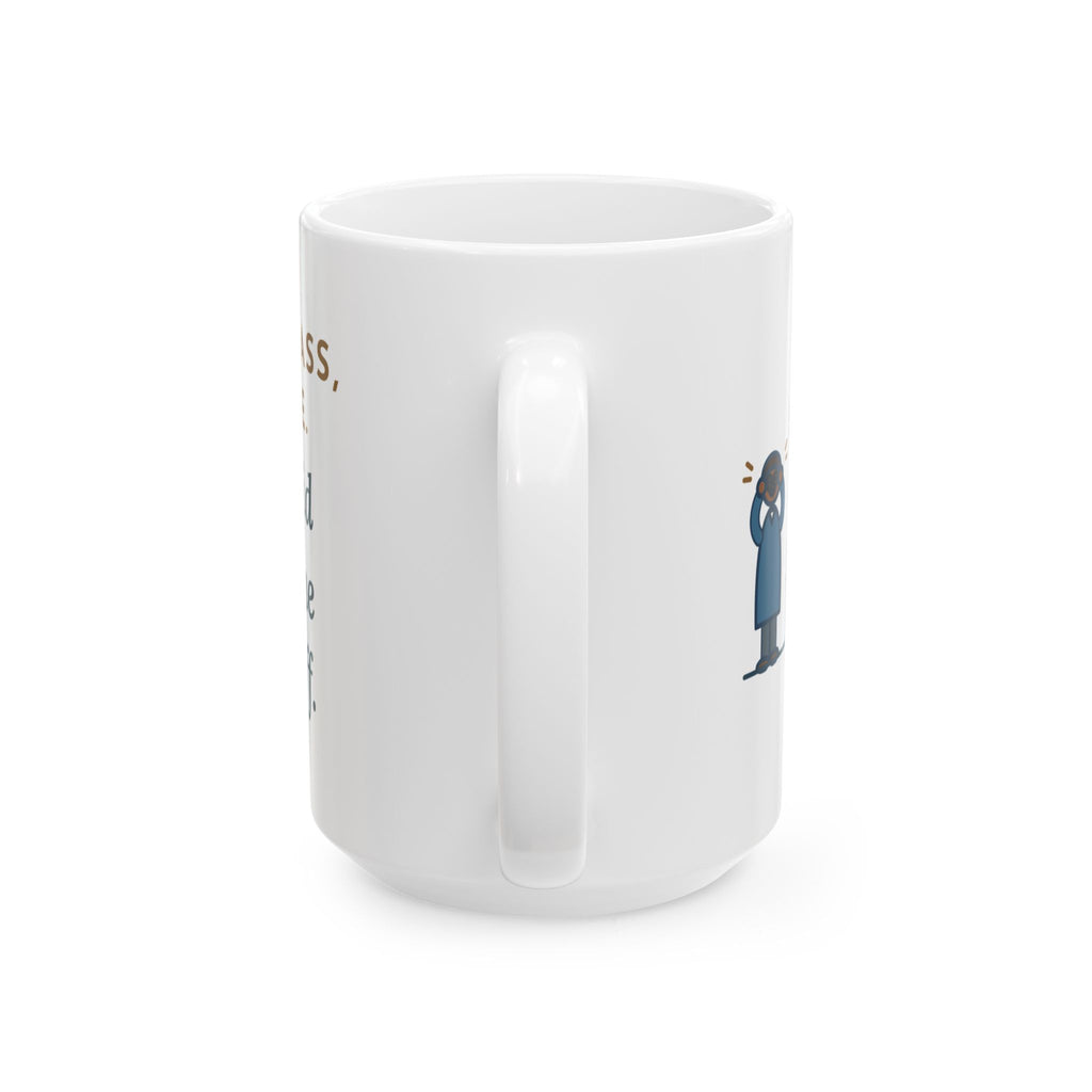 Large 15oz Guitar Class Teacher Mug - Same Riff on Day One Music Teacher Gift
