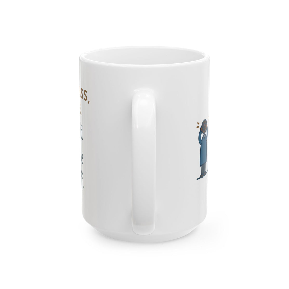 Large 15oz Guitar Class Teacher Mug - Same Riff on Day One Music Teacher Gift