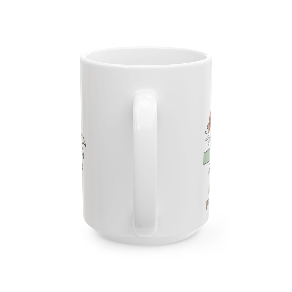 Large 15oz Papillon Mug - Fastest Weave Poles at the Trial