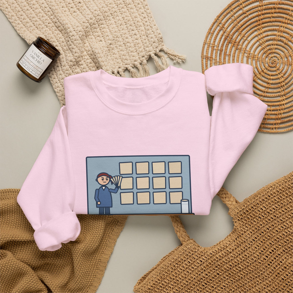 Paint Color Sweatshirt, Spent an Hour Picking One, All Twelve Samples Were Beige, Funny Sample Wall Crewneck