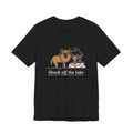 Leonberger T-Shirt - Shook Off the Lake Right Next to the Picnic Blanket