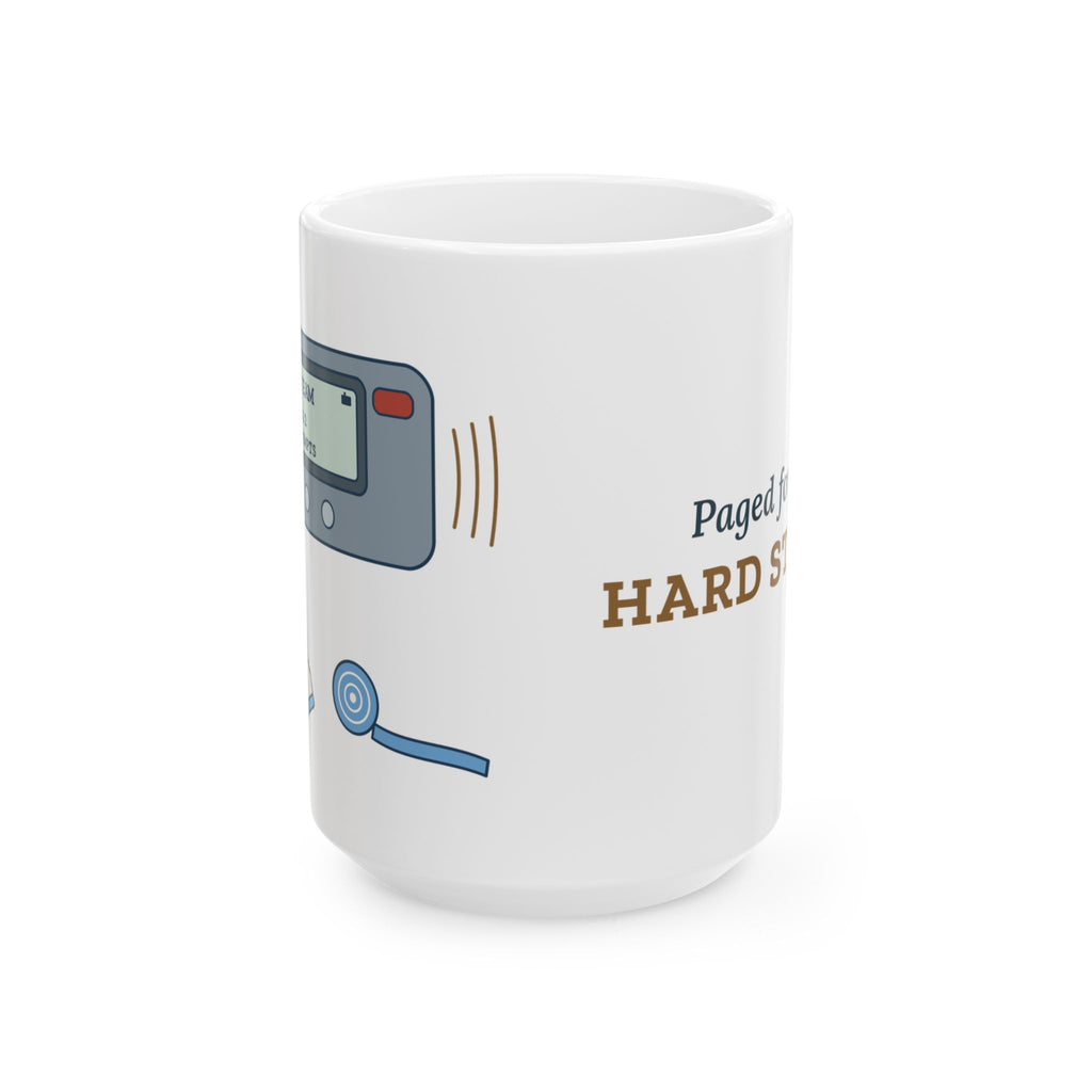 Large 15oz IV Team Nurse Mug - Paged for the Hard Sticks Vascular Access Coffee Mug