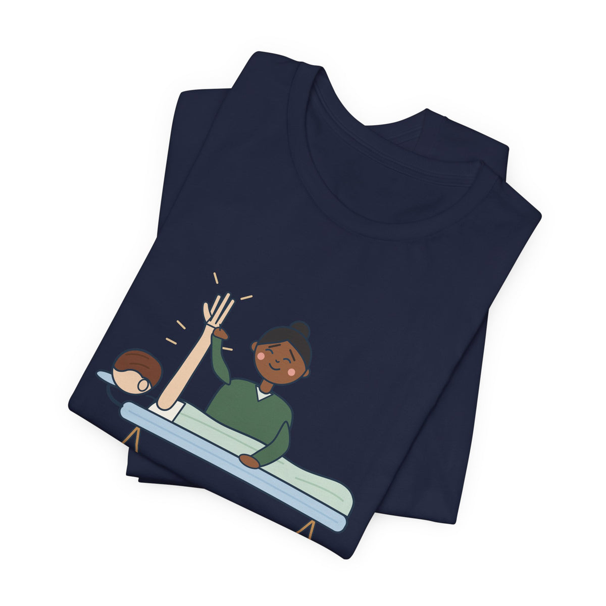 Massage Therapist T-Shirt - You Can Stop Helping Me Lift Your Arm. Funny LMT Tee