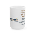Three Bowls of the Same Food, Every Cat Wants the One on the Left 15oz Mug, Large Funny Three Cats Coffee Mug