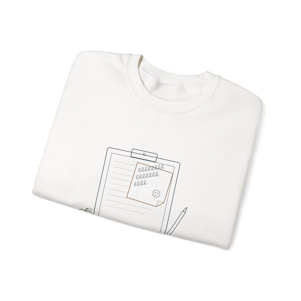 Substitute Teacher Crewneck Sweatshirt - Your Teacher Doesn't Let You Do That