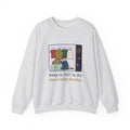 New Year 2027 Crewneck Sweatshirt - Rang in 2027 in the Closet with the Dog, Dog Mom and Dad Gift