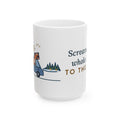 Large 15oz Nova Scotia Duck Tolling Retriever Mug - Screamed to the Lake