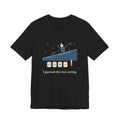 Cross-Country Ski T-Shirt - I Guessed the Wax Wrong. Funny Classic Skiing Tee