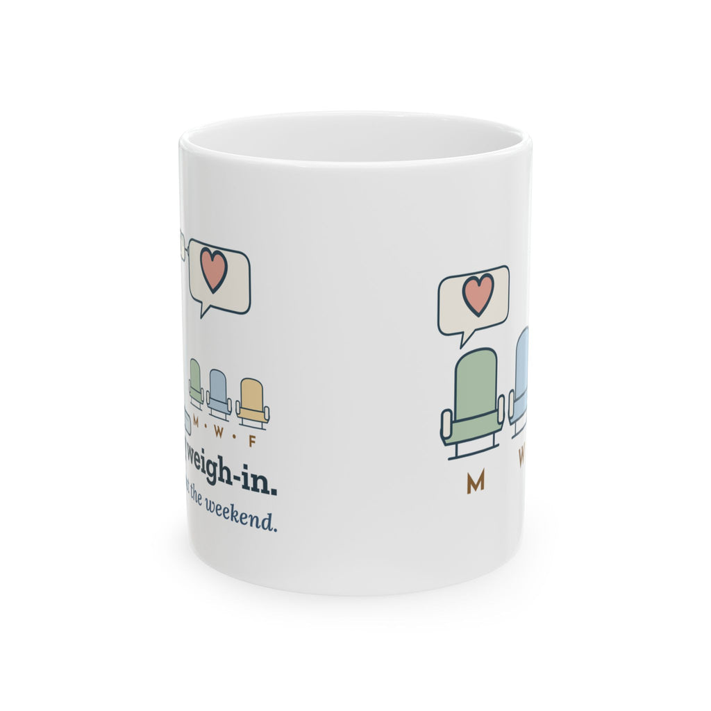 Dialysis Nurse Coffee Mug - Monday Weigh-In. Tell Me About the Weekend.