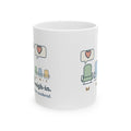 Dialysis Nurse Coffee Mug - Monday Weigh-In. Tell Me About the Weekend.