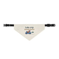 Nova Scotia Duck Tolling Retriever Bandana - Lake Trip Soundtrack Clip-On Pet Bandana