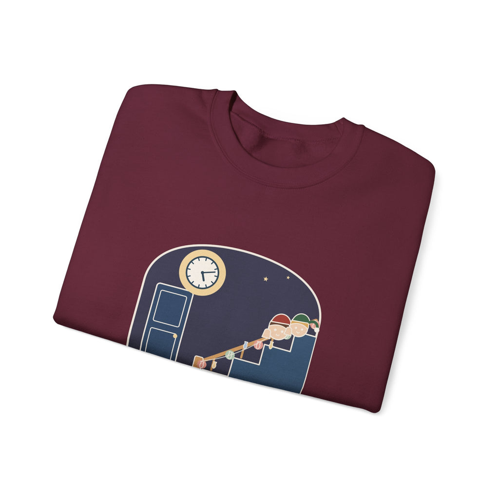 Christmas Morning Crewneck Sweatshirt - Christmas Starts at Six. Not 5:12.