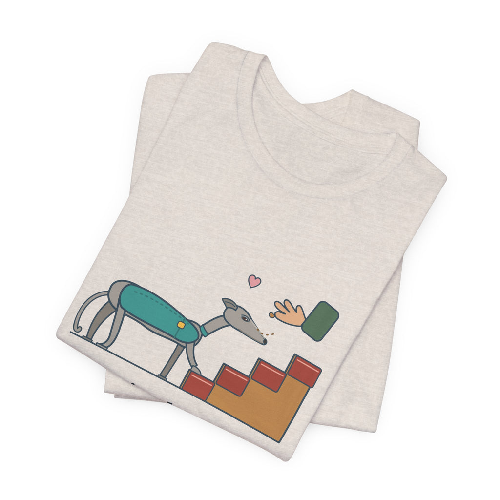 Greyhound T-Shirt - Retired Racer. Stairs Are the New Event. Greyhound Adopter Tee