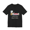 Funny Workout T-Shirt, Set Out My Clothes the Night Before, Slept in Them, Morning Bedroom Tee