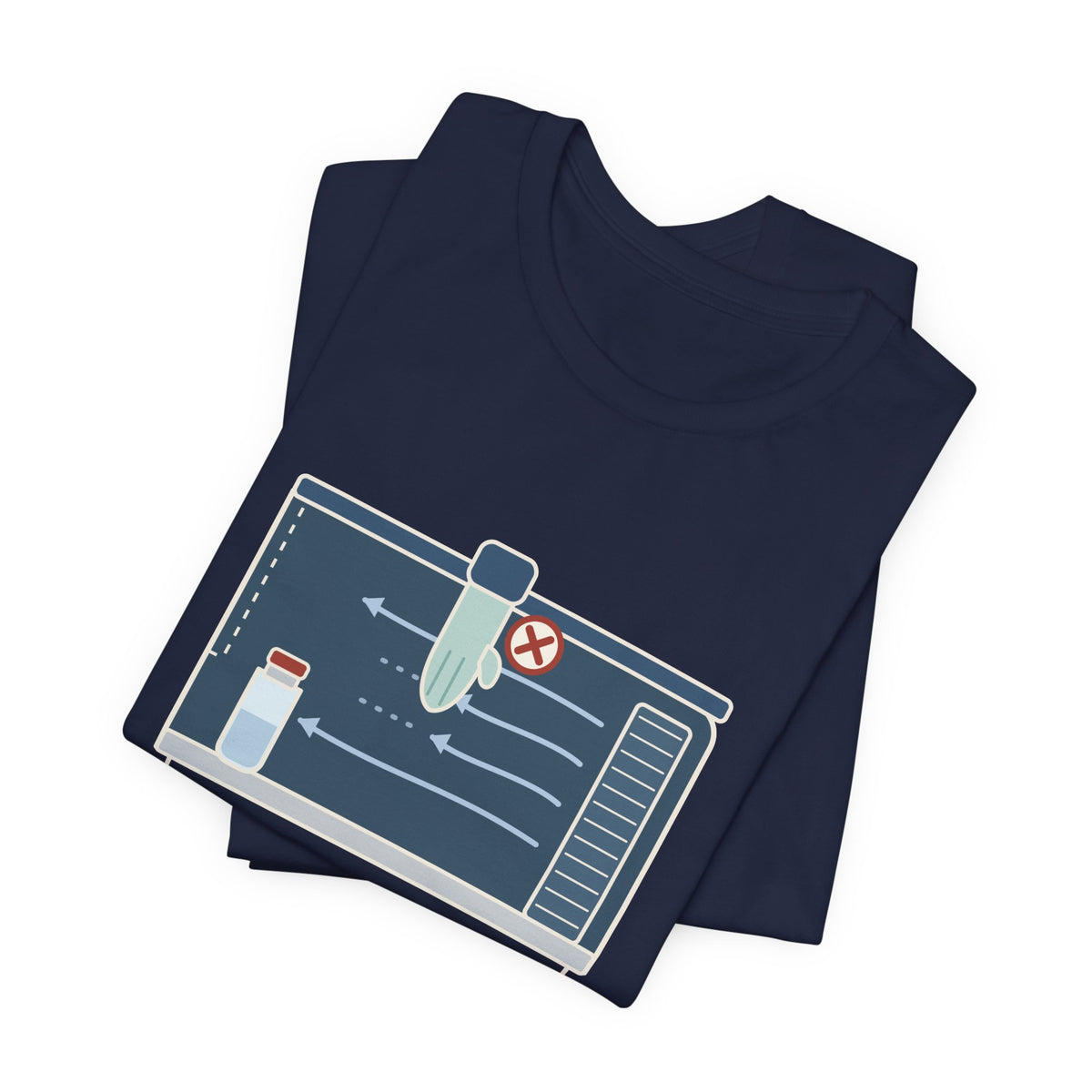Sterile Compounding T-Shirt - Don't Block My First Air IV Room Pharmacy Tech Tee