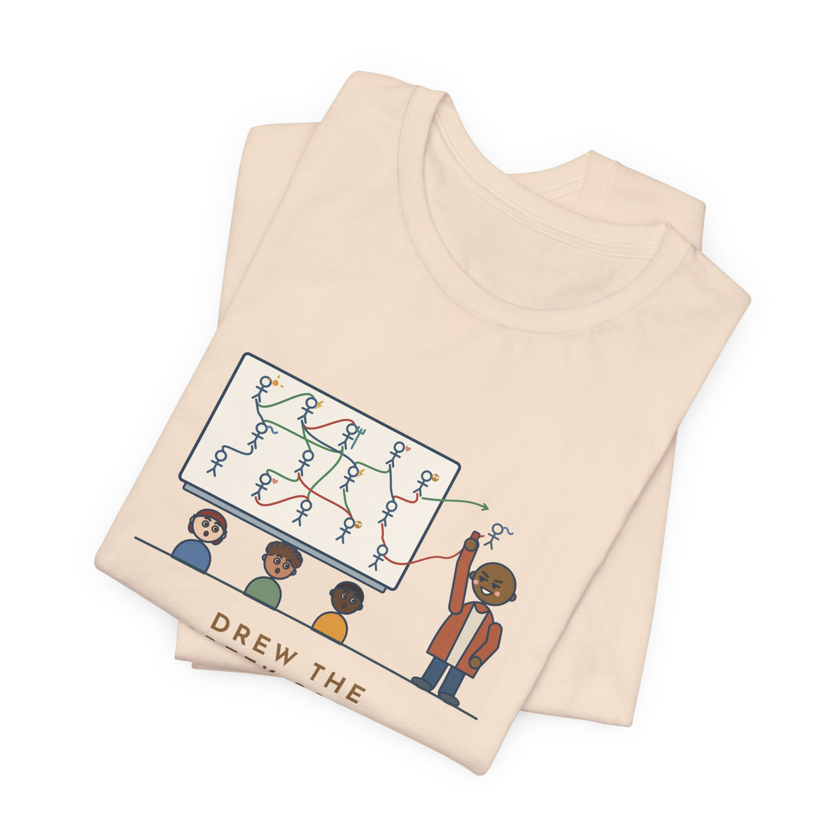 Mythology Teacher T-Shirt - Drew the Greek Gods' Family Tree, Ran Out of Whiteboard Funny Tee