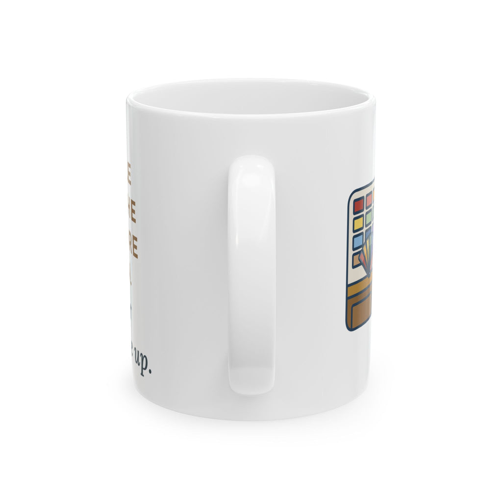 Merle Dog Mug, Took Him to the Paint Store for Fun, The Color Matcher Gave Up, Funny Coffee Mug 11oz