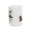 Large 15oz Horse Owner Mug - Every Bath Ends in a Mud Roll