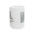 Large 15oz Electrician Mug - Dressed the Panel, Not Myself Coffee Mug