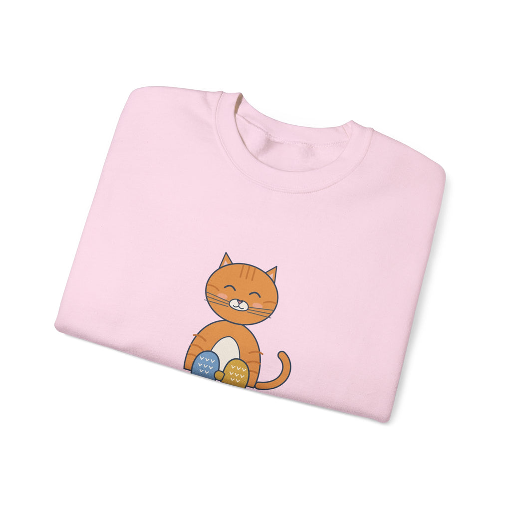 Polydactyl Cat Crewneck Sweatshirt - Born With Mittens Extra Toes Cat Gift