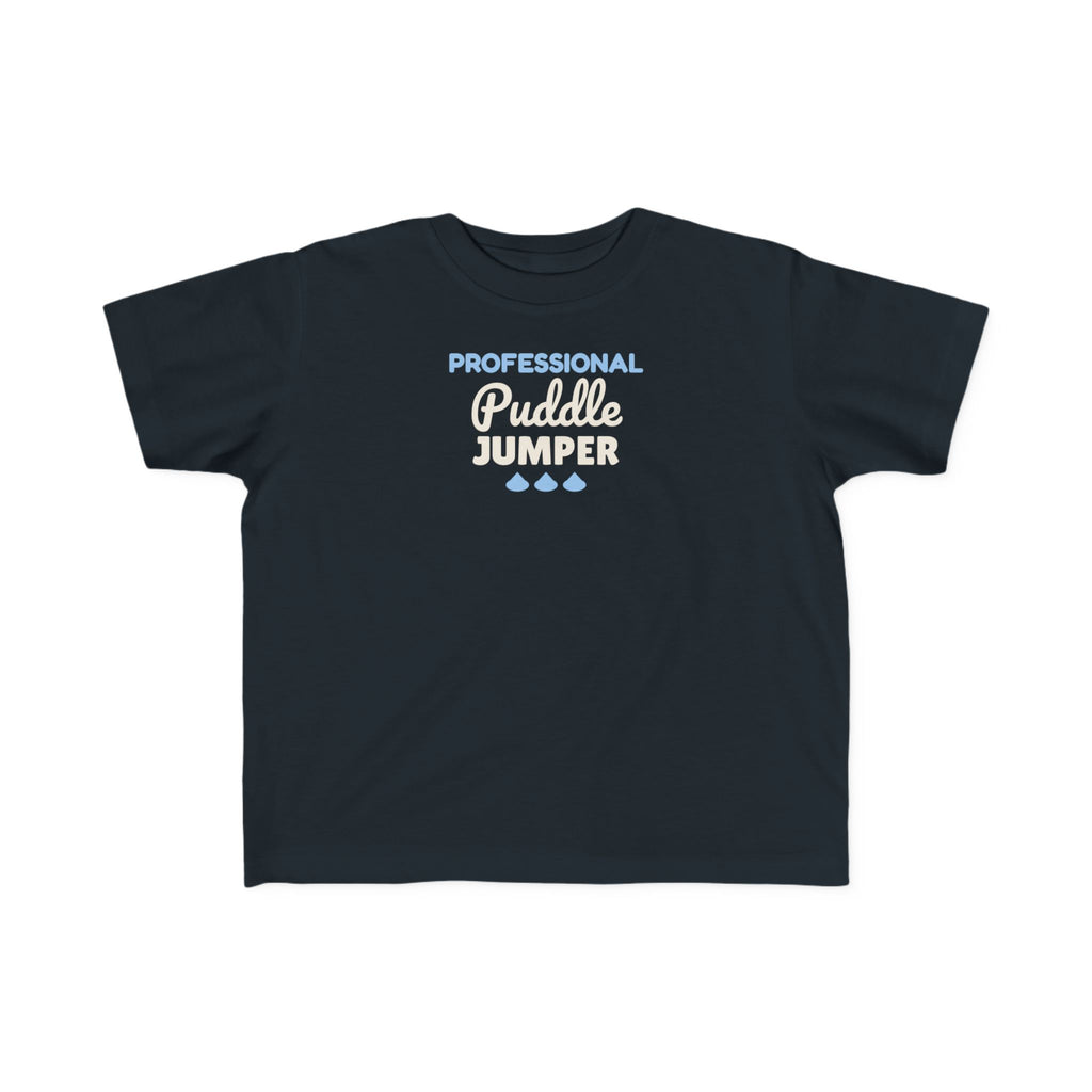 Professional Puddle Jumper Toddler T-Shirt, Rainy Day Kid Tee